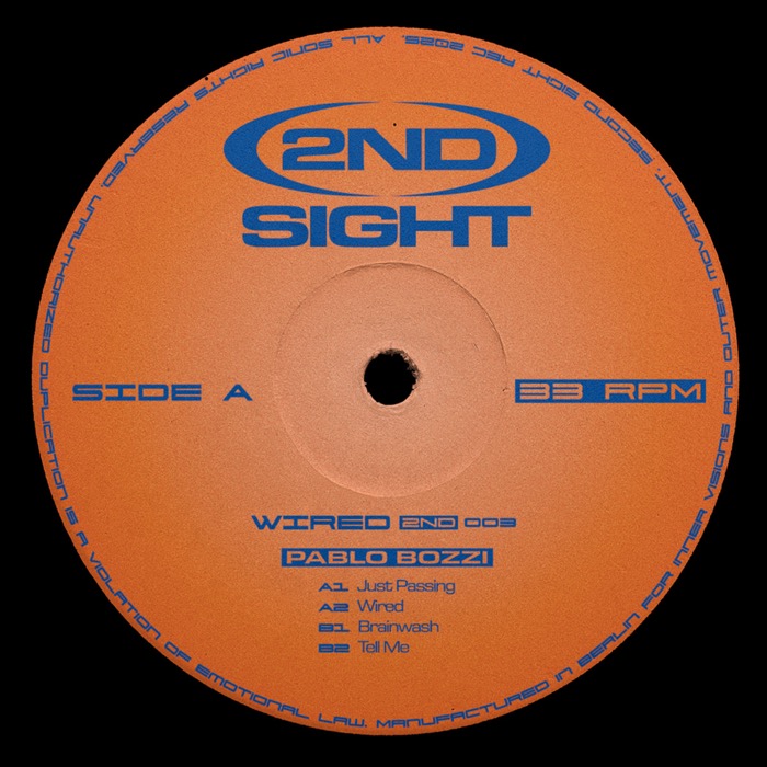 Pablo Bozzi, Wired (EP, 4 tracks)